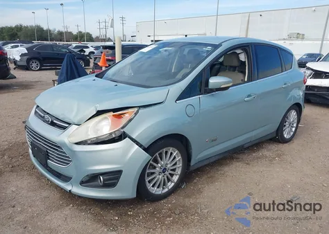 2014 Ford C-Max Energi Sel из США, поврежденный, VIN 1FADP5CU5EL515192